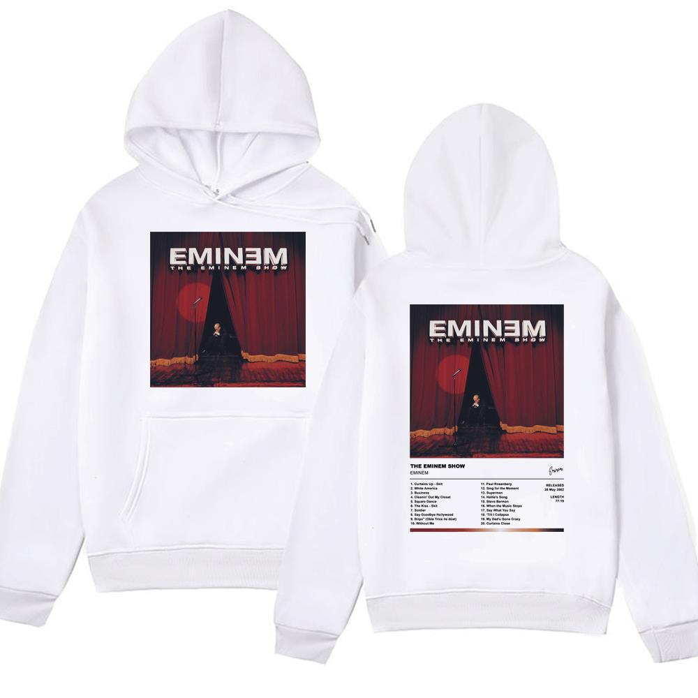 Singer Eminem Hoodie 90s Vintage Harajuku Clothing Sweatshir