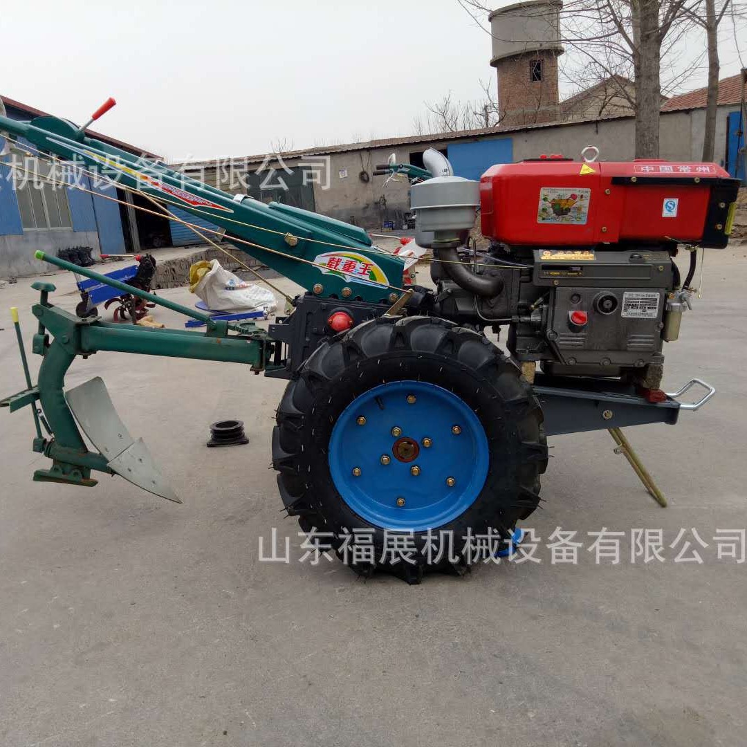 15马力柴油手扶旋耕机 起垄手扶农用开沟机 中型手扶拖拉机