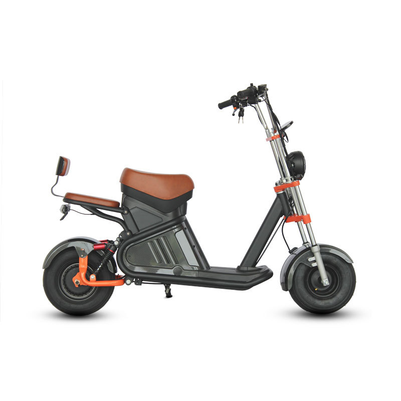 Eec Dot Adult Scooter Two-Wheeled Motorcycle Harley Electric Car National Standard M3 Cross-Border Overseas Warehouse Straight Hair