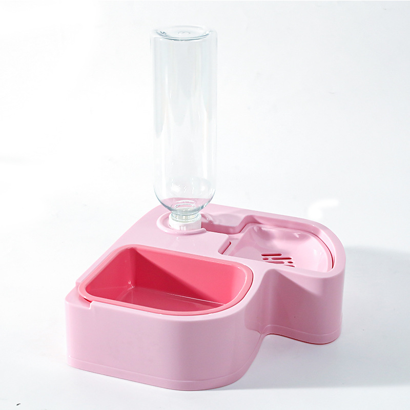 Cat Bowl dos en uno pipitao original protección del medio ambiente ABS Dodo pájaro Pet Bowl multifuncional esquina tazón gato tazón