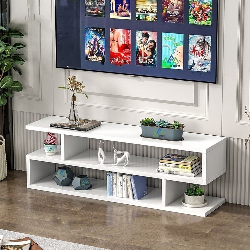 Living Room and Bedroom Long Tv Cabinet, Small Apartment Wall Cabinet, Mini Single Floor-Standing Space-Saving Clearance Narrow Simple Wholesale