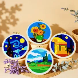 布艺绣品;钻石画、皮画;木质工艺品