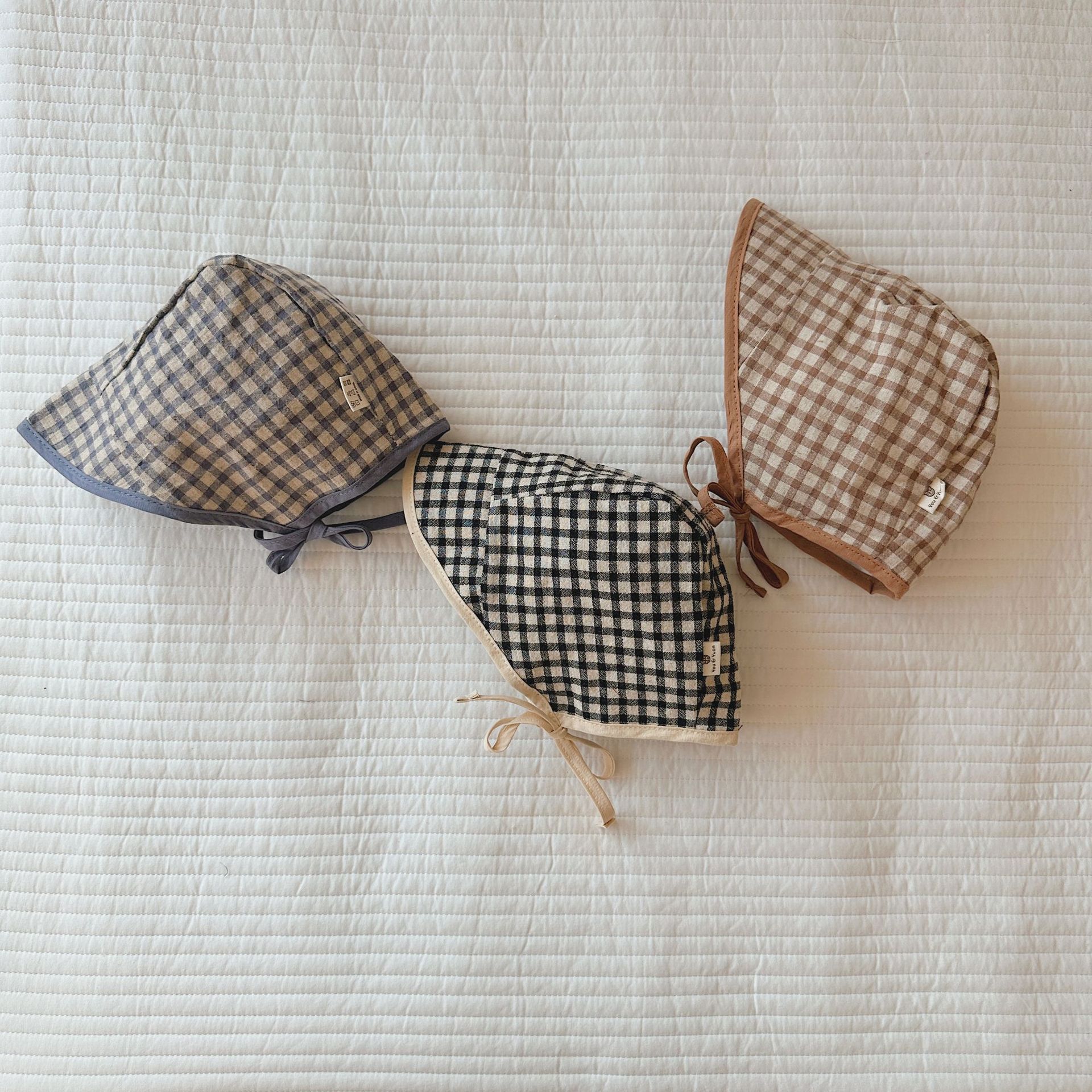 Sugar Pear ropa infantil sombrero para niños 2024 verano niñas sombrero de sombrero para bebés sombrero de algodón para bebés gorra de sombrero grande