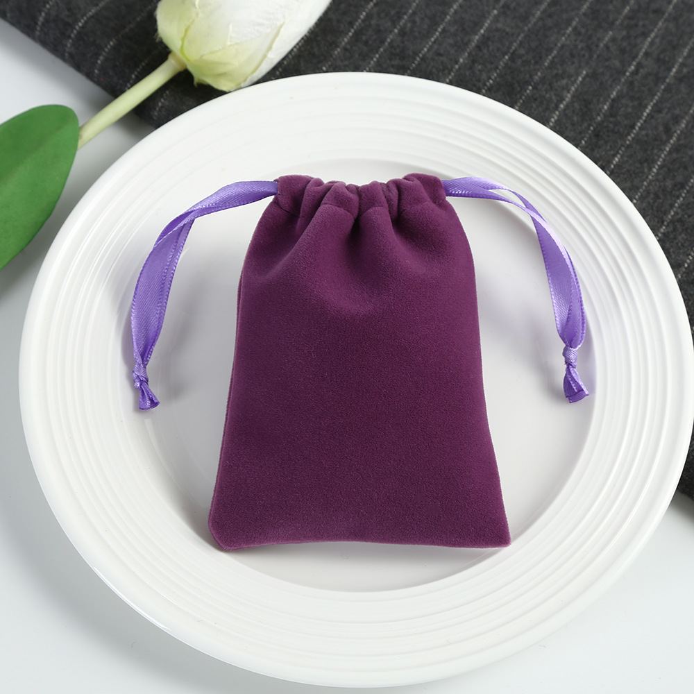 7g Weight Jewelry Packaging Bags Classification 1 Piece Quantity Daily Occasion Solid Color Pattern Simple Style Style 1 Piece Cloth Simple Style Daily Solid Color Jewelry Packaging Bags 13