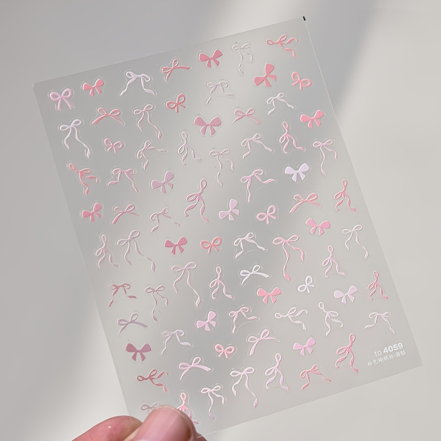 精选唯美可爱纯欲高感极光穿戴甲装饰贴自粘防水美甲贴纸现货批发