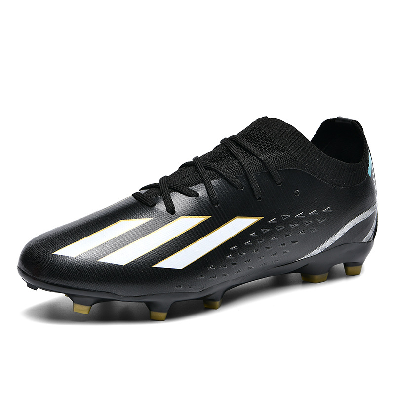 Zapatos de fútbol transfronterizos de tamaño grande para hombres, zapatos de entrenamiento para estudiantes de secundaria, zapatos de entrenamiento de césped artificial, zapatos de entrenamiento de clavos