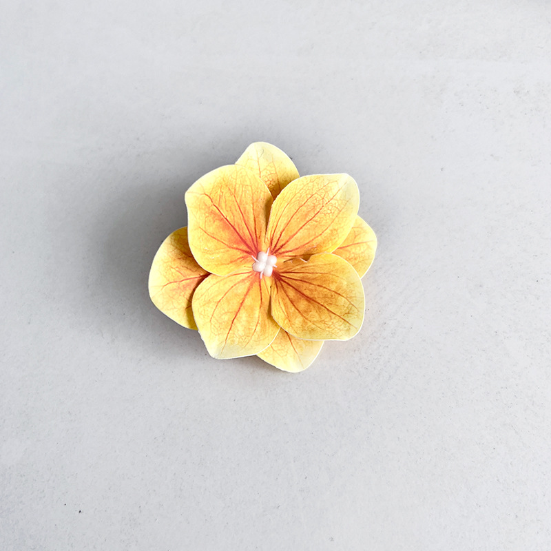 더블 레이어 수국-밝은 노란색