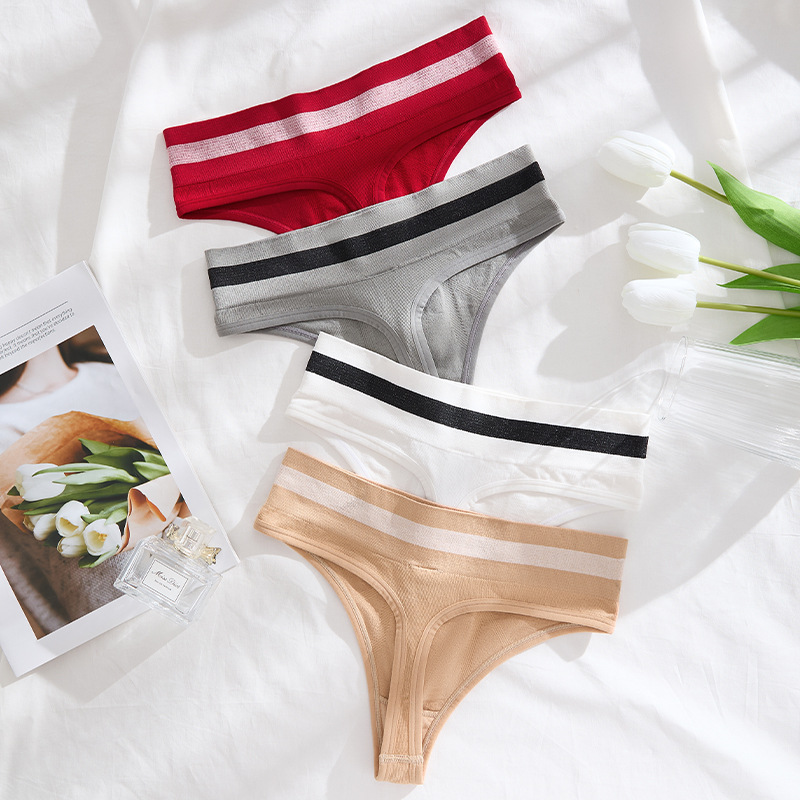 Comercio exterior sin marcas yoga thong para mujeres tamaño de contraste de cintura alta elástico deportivo fitness cómodo transpirable T-shirt sexy