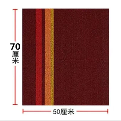 Suitable for cars, the Snowy, Universal Foot Pad - burgundy-single-front-seat-5070