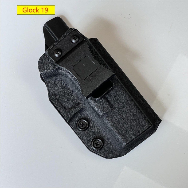 Outdoor Glock Iwb Waist Holster High Quality K Version G19 Hunting Waist Holster Shooting Kydex Gun Holster