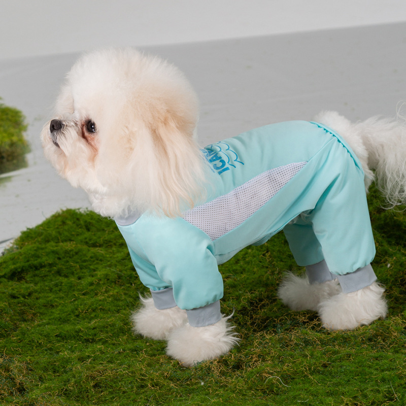 Bolsa de hielo de frutas de dibujos animados de enfriamiento de perro de verano Ropa fresca para perros pequeños y medianos Ropa para perros al aire libre de verano