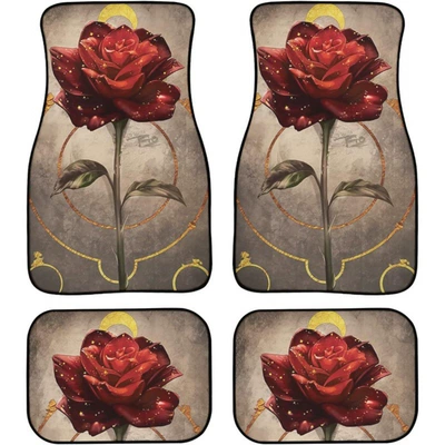 Anti-Slip – Avtomobil döşəmə paspasları - car-floor-mat-50-33444468cm-two-pairs-four-pieces-in-total