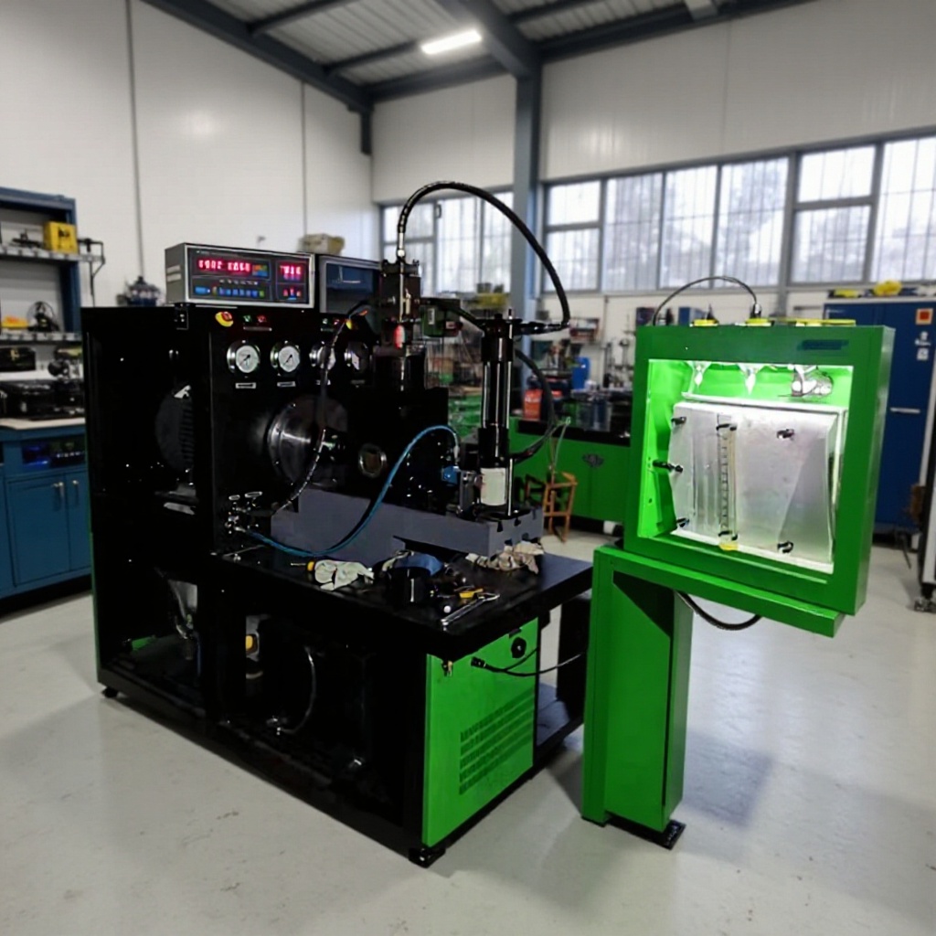 生产直供DF240 280内燃机喷油泵 37KWMTU双工位高压泵油嘴试验台