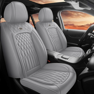 Breathable Business, Seat cushion, seat cover - textured-gray-standard-edition-new-mesh-five-seater