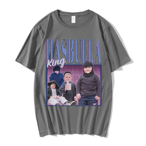 Hasbulla Fighting Meme T-Shirt for Men and Women - Mini Khabib Blogger