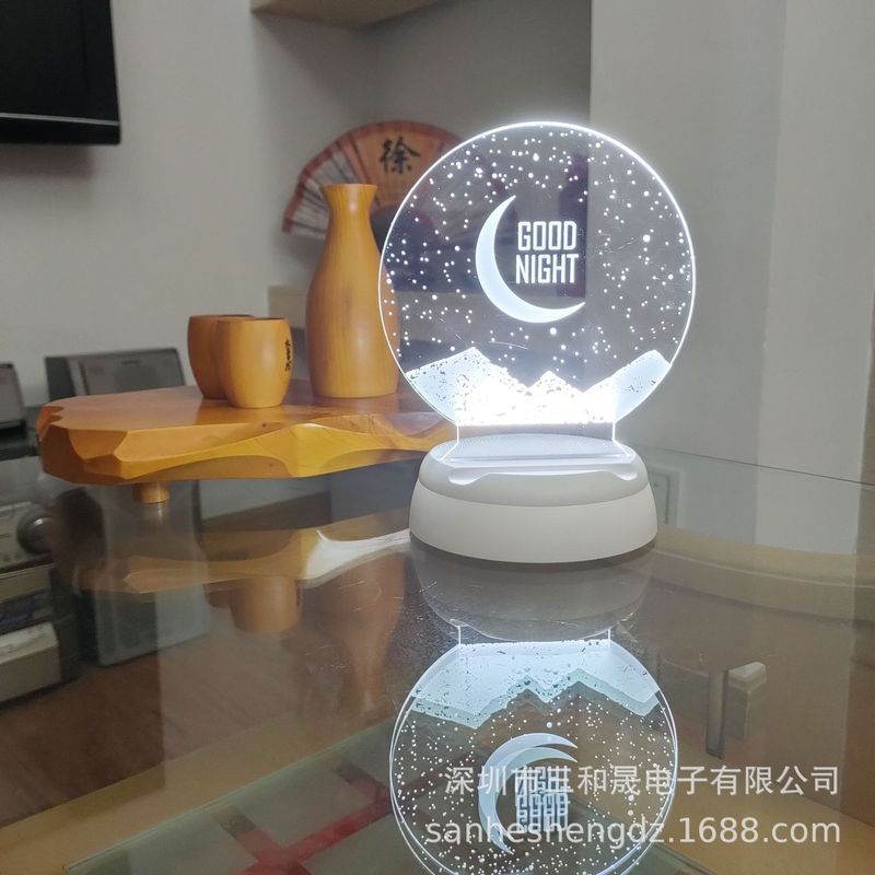 創意新奇特贈り物スマートbluetooth音楽小夜灯携帯電話スタンド香薫LED雰囲気音楽電気スタンド|undefined