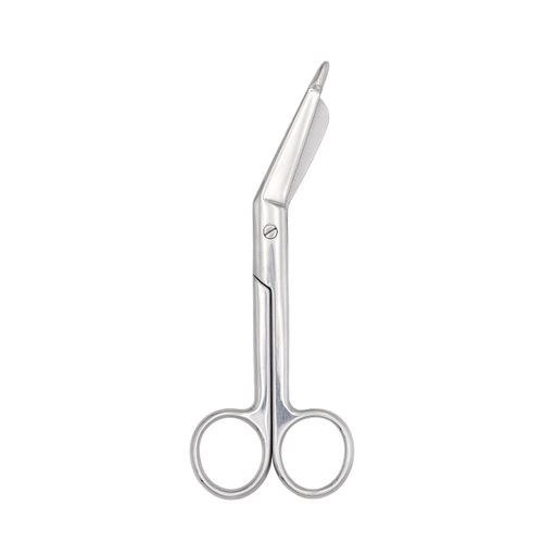 Manufacturer wholesale stainless steel elbow gauze scissors Home spare care bandage scissors First aid kit accessories small scissors