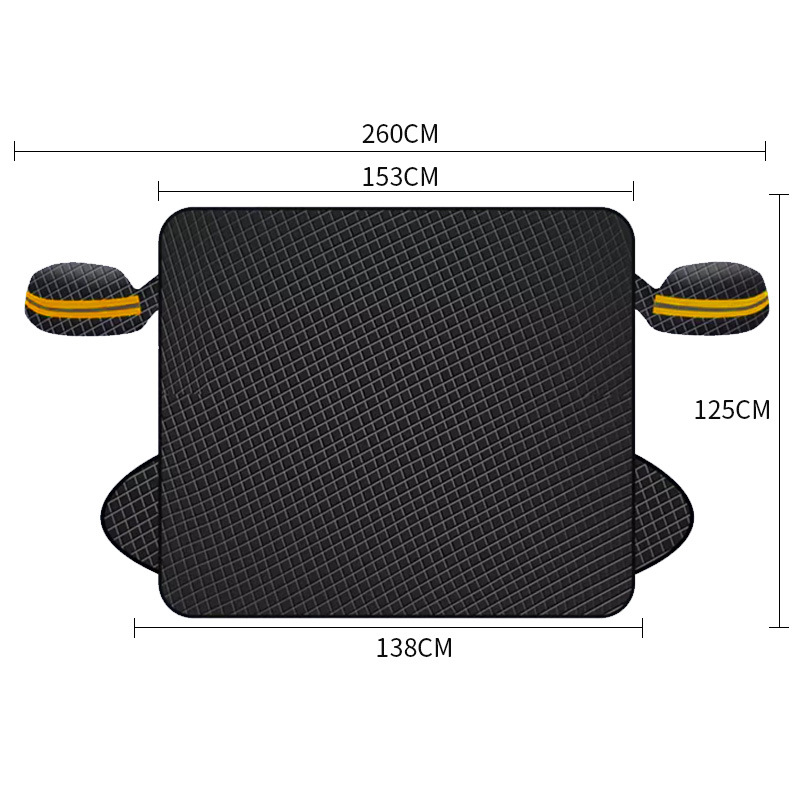 Car Snow Cover, Dajia Car snow shield - universaldouble-layeranti-theft-door-clip-style