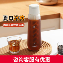 咖啡冷萃壶家用冷萃杯玻璃冷萃瓶冷泡瓶冷水壶冷淬冰滴壶冷泡茶壶