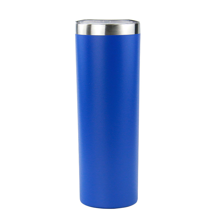 Comercio exterior 20oz doble vacío taza de acero inoxidable taza de café portátil taza de automóvil taza de plástico por pulverización taza de cuerpo recto image 16