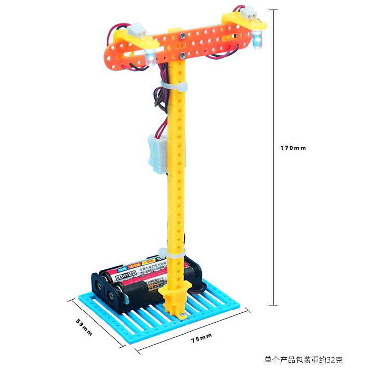 Lámpara de calle de doble cabeza