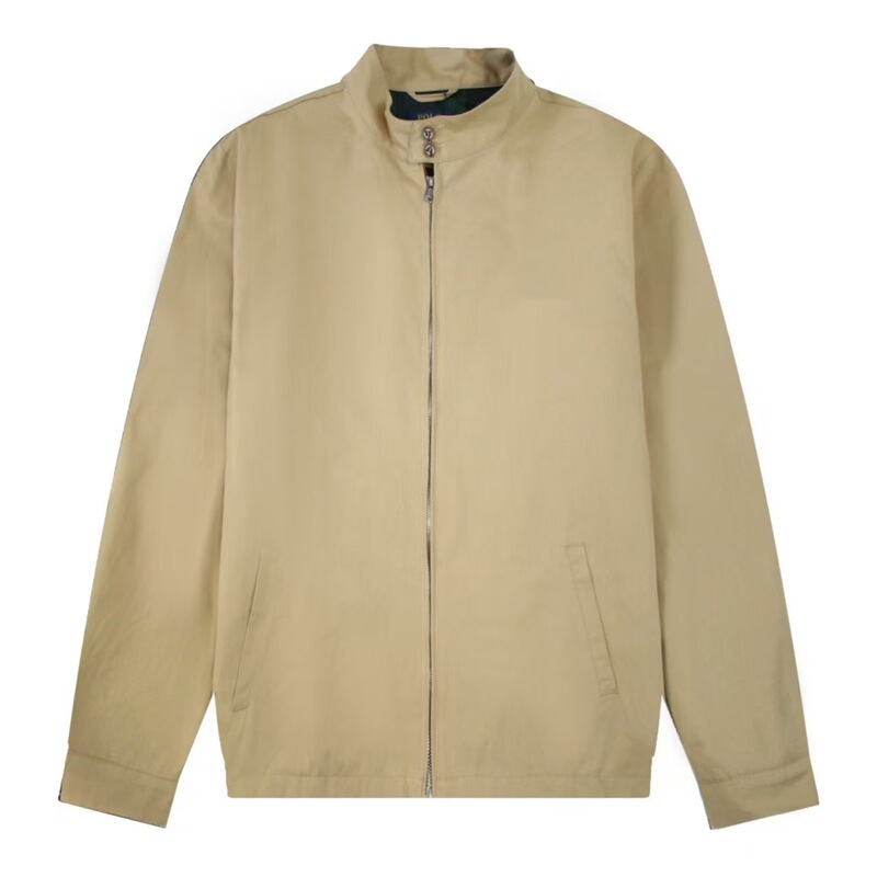 Cross-Border Dropshipping Classic Old Money Style Stand-Collar Executive Zip-Up Jacket Couple's Version Cross-Border Dropshipping Classic Old Money Style Stand-Collar Executive Zip-Up Jacket Couple's Version