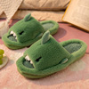 Shark, demi-season non-slip slippers, keep warm footwear for elementary school students, Korean style