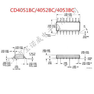 CD4051BC/CD4052BC/CD4053BC��ͨ��ģ�M������ ��ͺ���IC