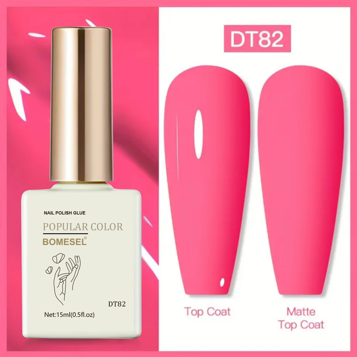 Gel de fototerapia transfronterizo, capa de sello de aceite de uñas, pegamento de esmalte de uñas, OEM de comercio exterior, pegamento UV esencial para tiendas de uñas