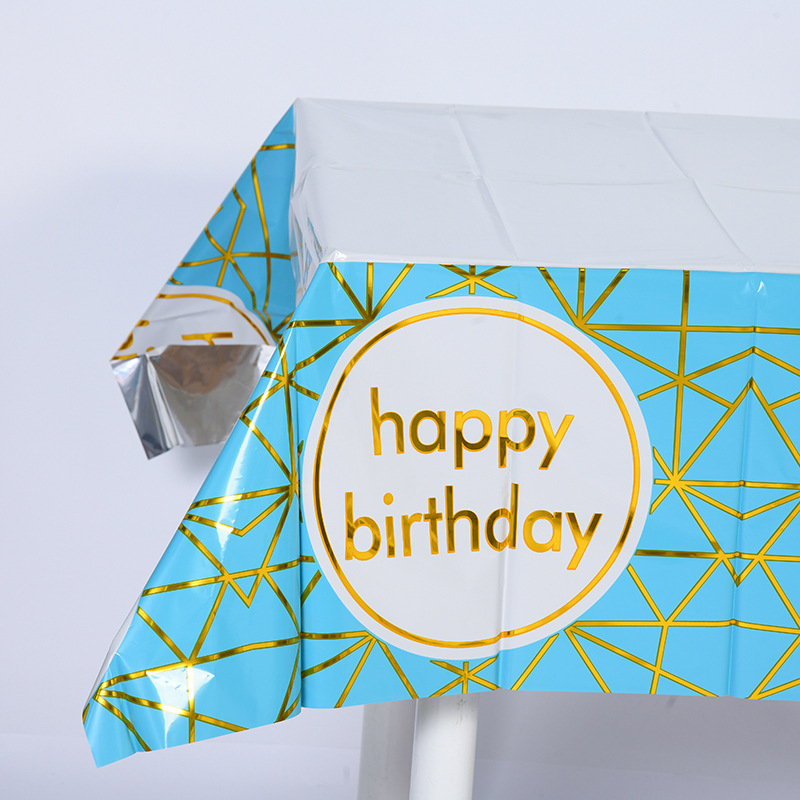 Birthday Letter Pte Birthday Tablecloth 1 Piece display picture 4