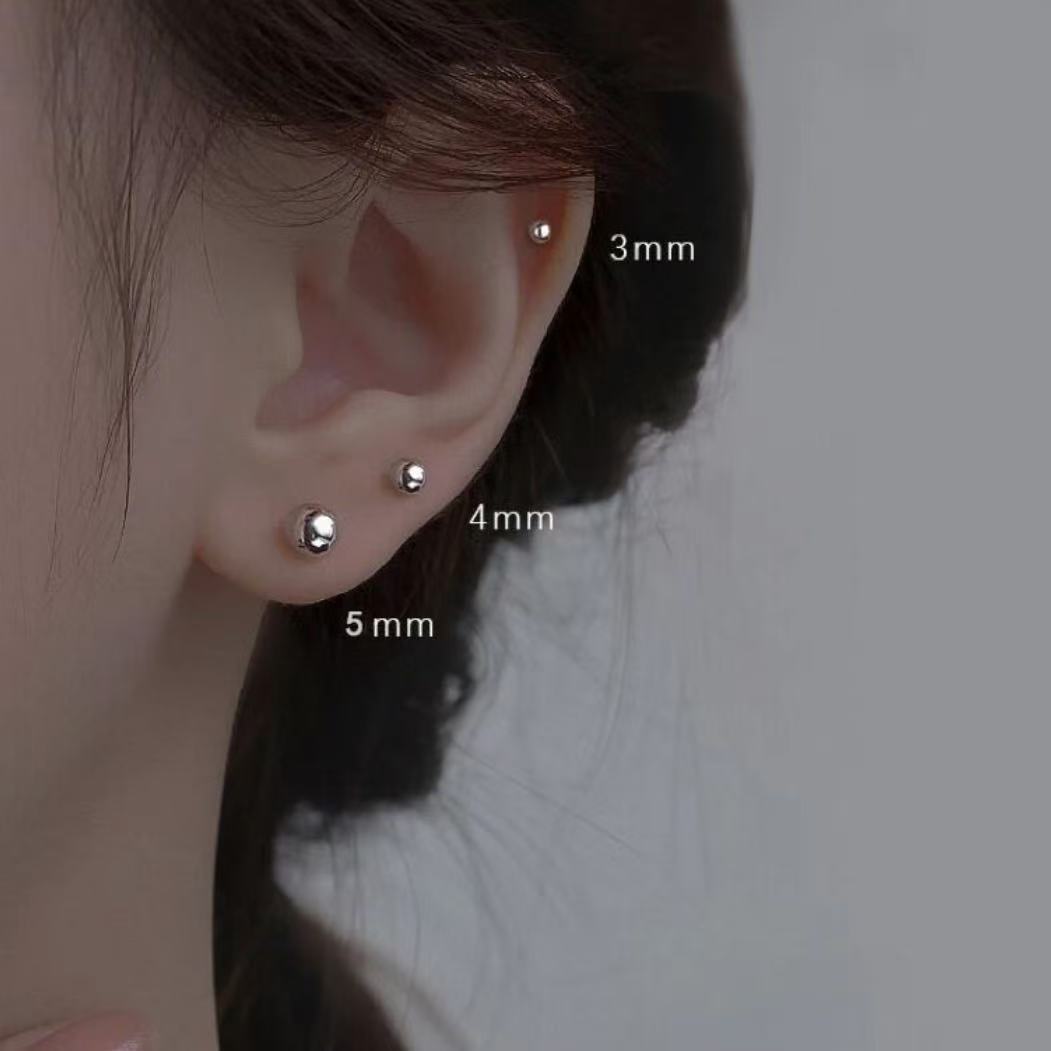 S  바늘 귀 피어싱 귀 바늘 항 알레르기 귀 바늘 귀 스틱 DIY 귀걸이 귀 스터드 액세서리