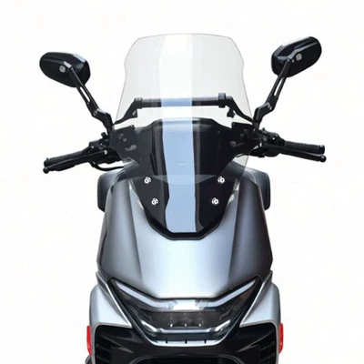 transparent thickened windshield panel accessories: Motorcycle front windshield