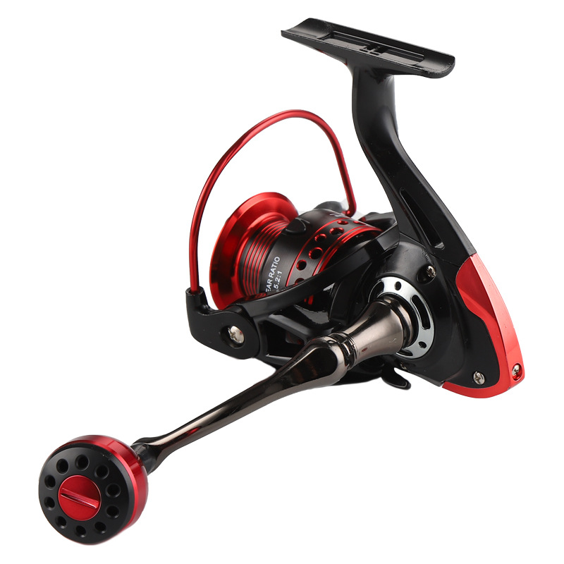 LK cabeza de metal rueda de pesca rueda giratoria rueda de polo de mar rueda de metal carretera rueda asiática rueda de Pesca de Mar carrete de pesca al por mayor