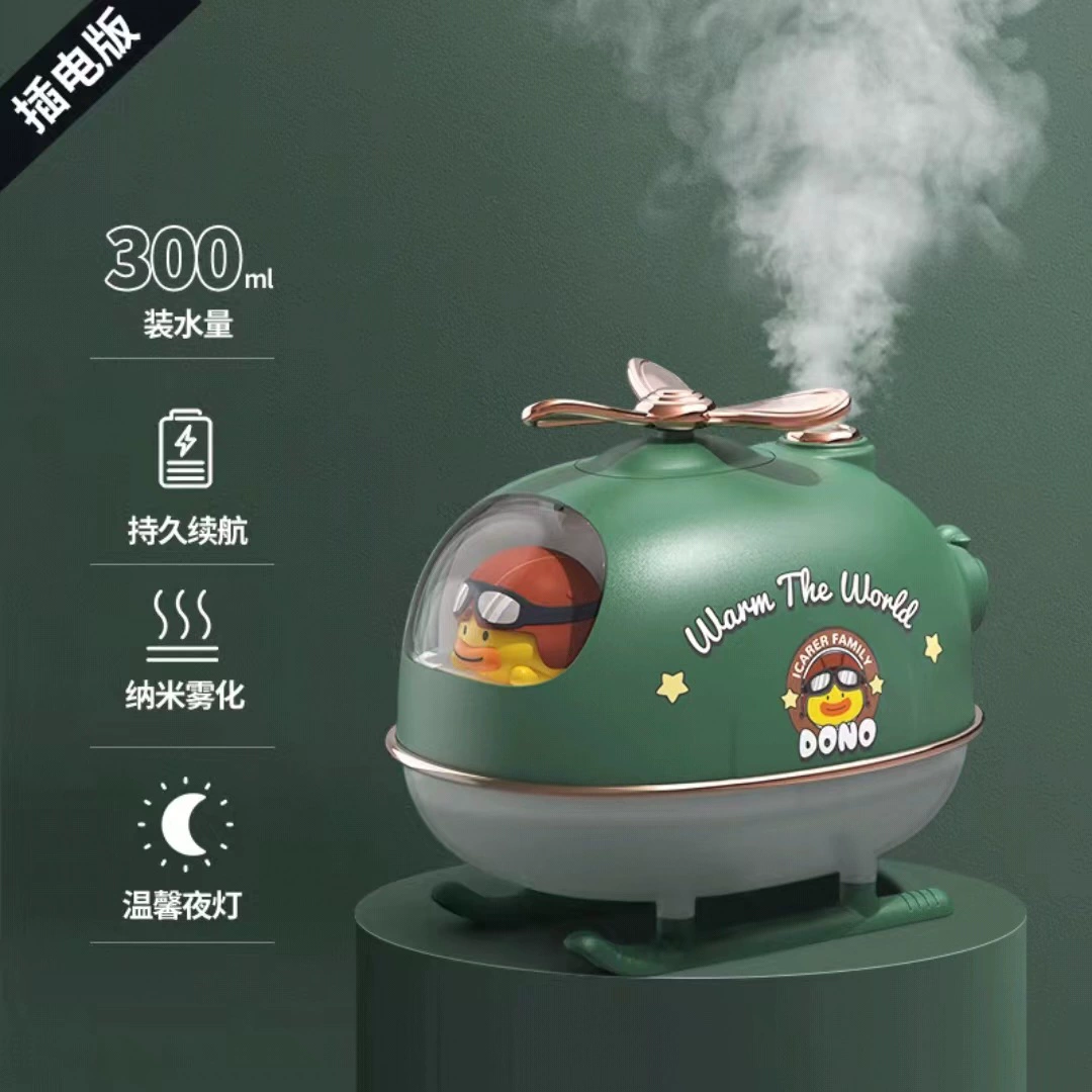 Mini Table Humidifier, USB/Charging Aromatherapy Diffuser, Nano-Fog & Night Light, Multiple Models