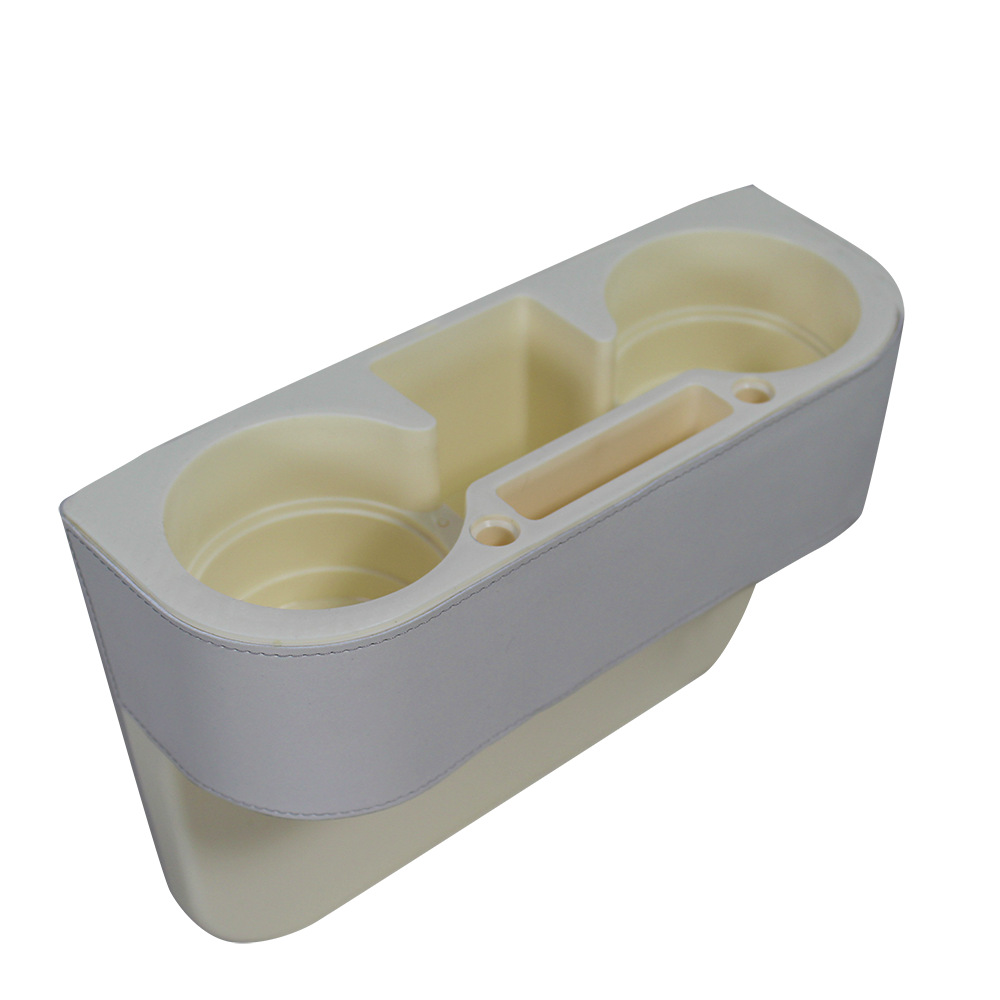 Caja de almacenamiento de grieta de automóvil transfronteriza, estante para bebidas, caja de almacenamiento de grieta de asiento de automóvil con patrón de carbono, caja de almacenamiento de automóvil personalizada