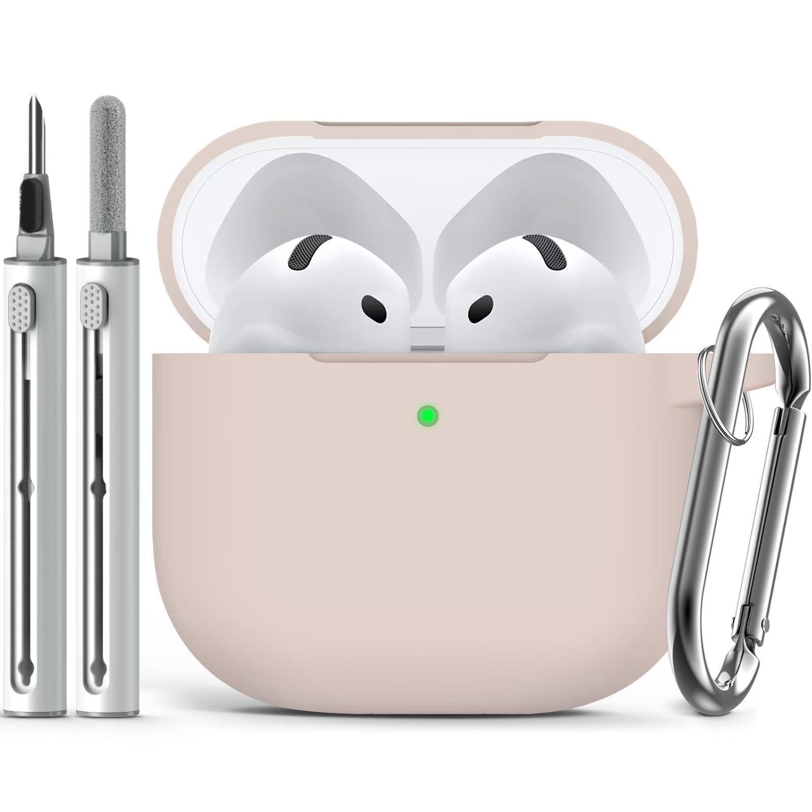 Funda Protectora de Silicona de una Pieza para Apple Airpods Pro3 2025, Color Puro, para Auriculares Bluetooth