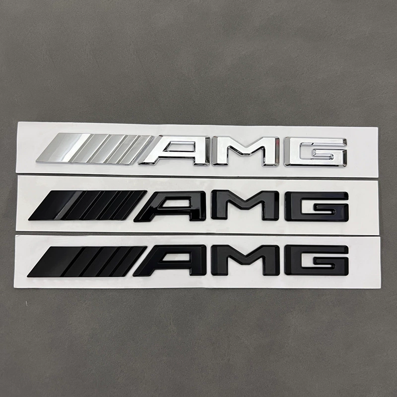 Подходит для Mercedes-Benz AMG, наклейка на кузов с логотипом C-class E-class C200 E300L, наклейка на заднюю дверь с логотипом автомобиля