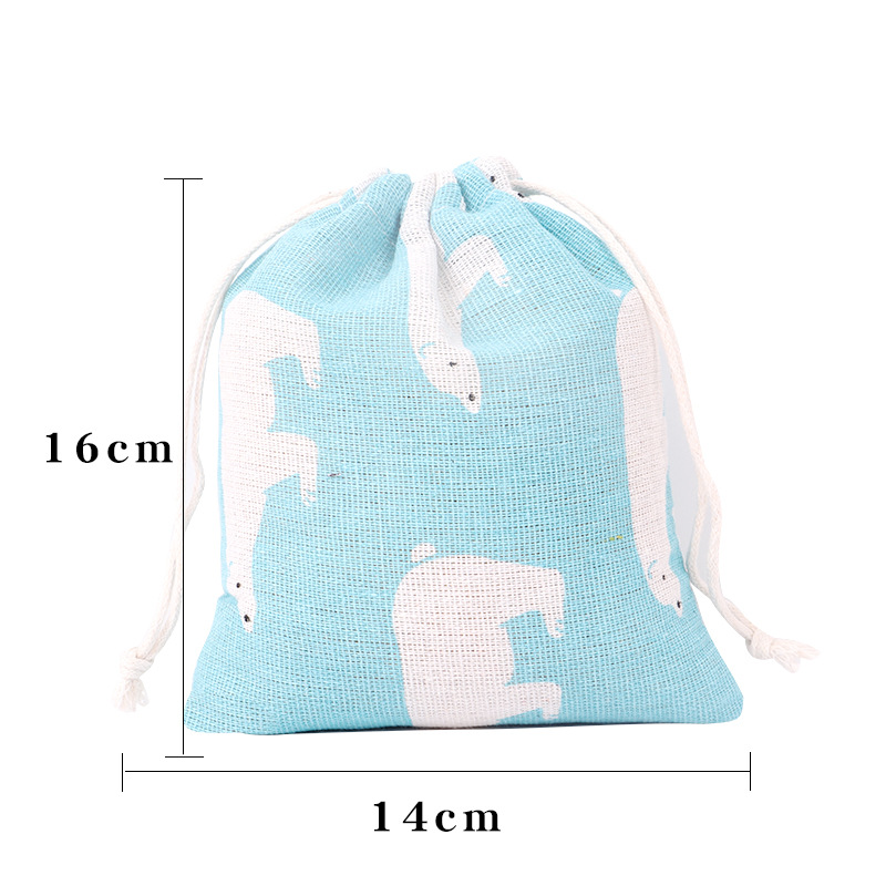 Pequeño oso blanco sobre fondo azul * Impresión multicolor