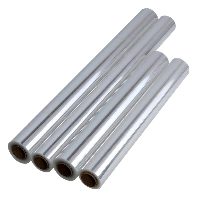 Flor que acompaña a la sombra completamente transparente OPP a prueba de polvo rollo de celofán flor cesta de frutas regalo celofán floristería material de embalaje