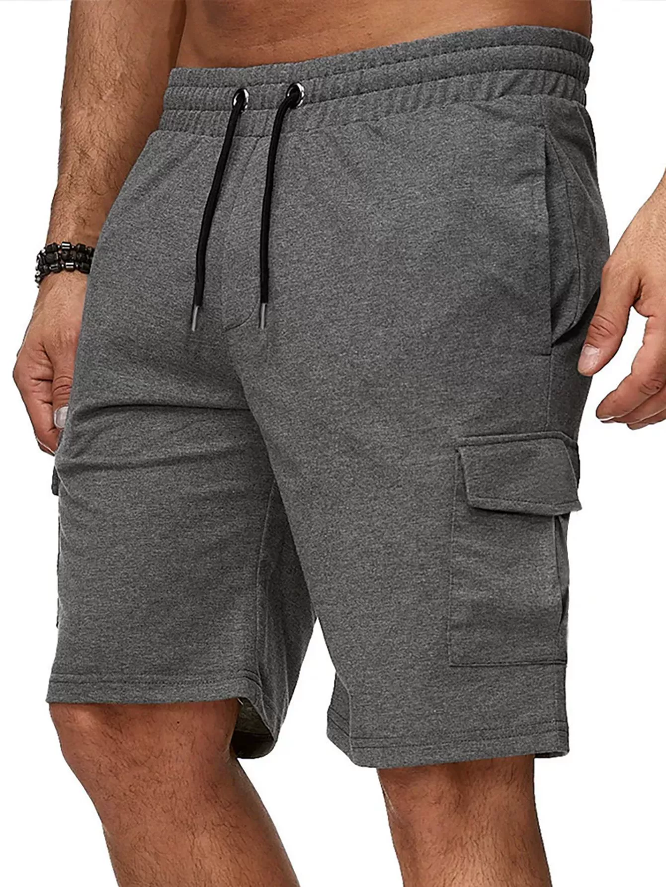 Short sports trousers, shorts for gym, overall for leisure, (Cross-border trading), plus size