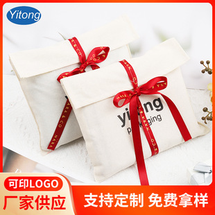 Cotton Envelope Bag Manufacturer's New Cotton Flip Bag Clothing Cosmetics Storage Envelope Bag Ready for Sale