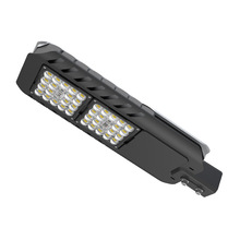 新款压铸模组LED路灯头200W掀盖式高光效市电路灯北美光控路灯