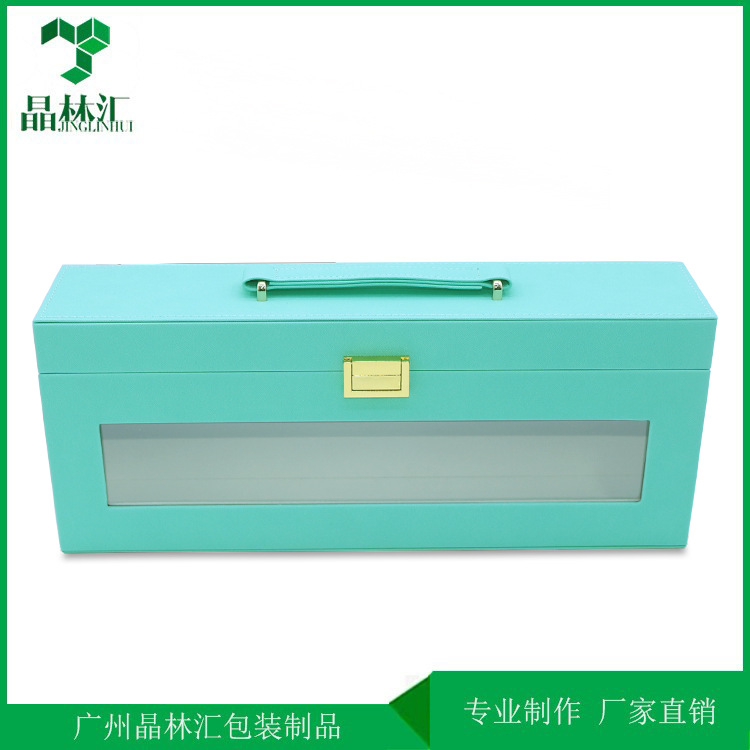 纸质储物盒 可视包装盒 开盖盒 手提礼品盒