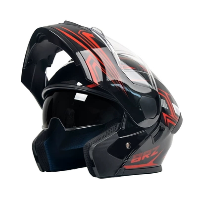 Motorcycle Safety Supplies – 3C/Dot Certified Open-Face Helmet