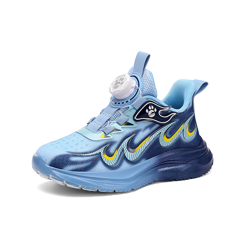 Zapatos de correr para niños 2025 nuevos zapatos de primavera transpirables zapatos deportivos de malla para niños zapatos casuales para niñas