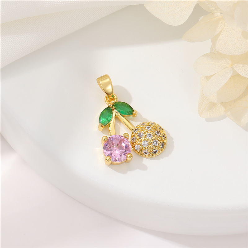 3g Weight Pendant Jewelry Making Type DIY Jewelry Accessories Classification 1 Piece Quantity Copper Material Flower Pattern Plating Design Simple Style, Classic Style Style 1 Piece Copper Flower Pendant 6