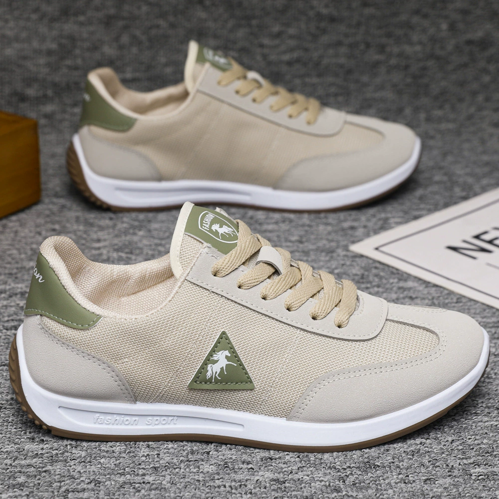 Мужская обувь Forrest Gump, популярный стиль интернет-знаменитостей, лето 2025, новая повседневная сетчатая дышащая универсальная обувь на мягкой подошве в корейском стиле, обувь Forrest Gump