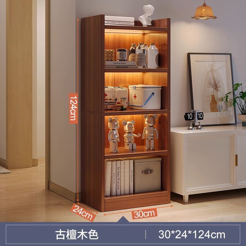 本棚、リビングルーム、テレビキャビネット、収納キャビネット、家庭用本棚、床置き収納、収納キャビネット、一体型多層コーナーキャビネット|undefined