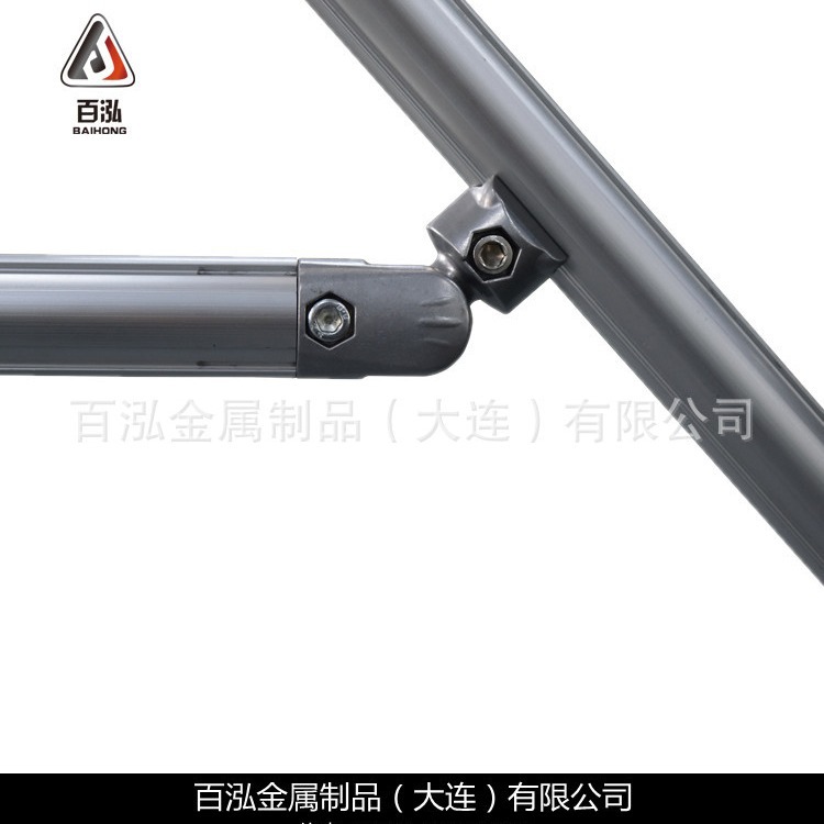 供应铝合金线棒连接件 三代精益管接头 HB-6A