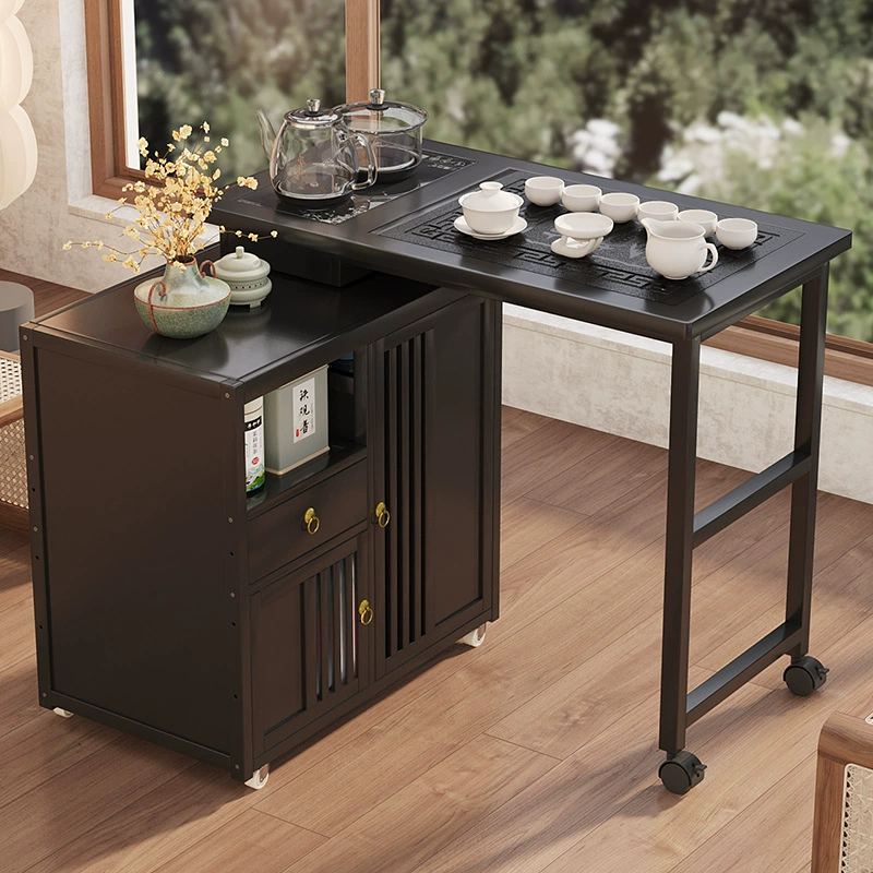 Современный простой чайный стол комбинированный балкон съемный вращающийся кунг-фу